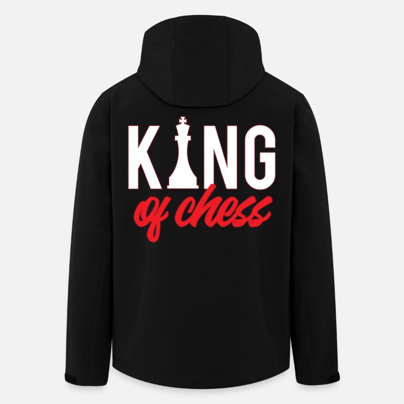 Jeu de société d’échecs - Veste softshell homme en polyester recyclé Stanley/Stella - noir