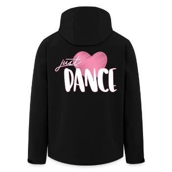 Dance - Men’s Recycled Softshell Jacket by Stanley/Stella - black - Back - AI Model Male 185 light (185cm)