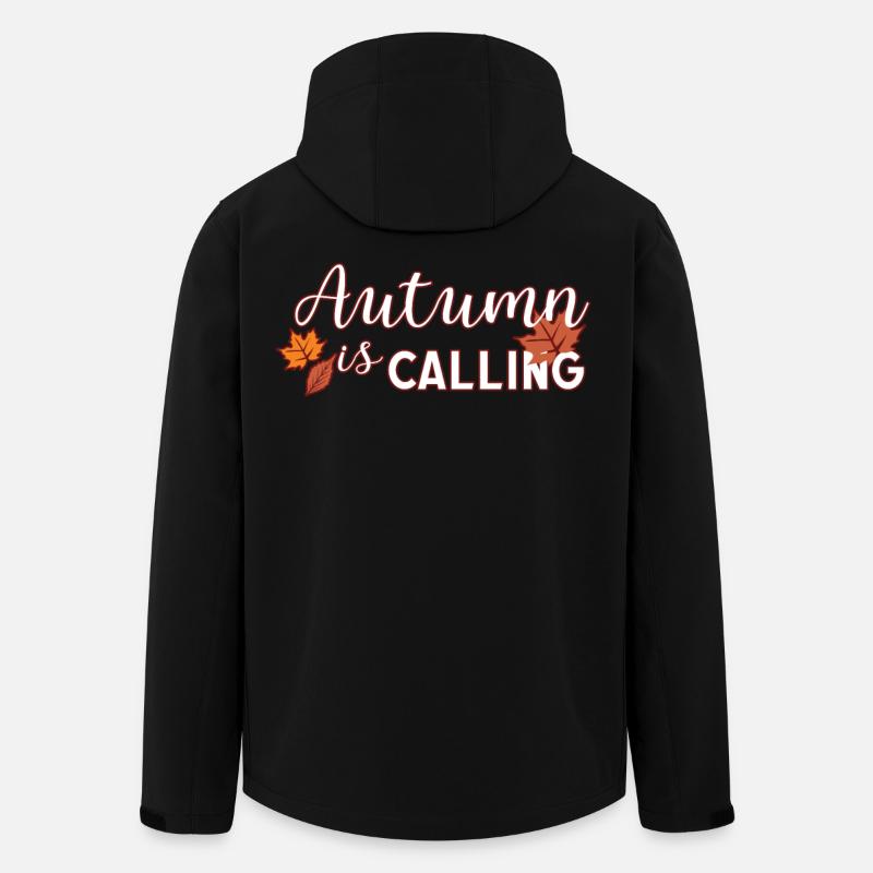 Herbst - Recycelte Männer Softshell-Jacke von Stanley/Stella - Schwarz