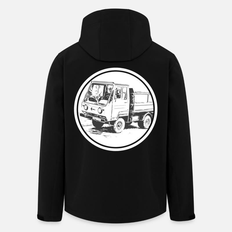 Multicar M25 - Men’s Recycled Softshell Jacket by Stanley/Stella - black