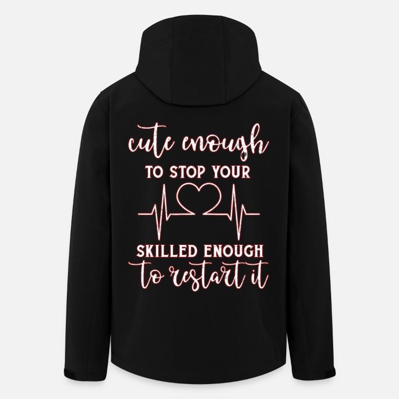 Arzt - Recycelte Männer Softshell-Jacke von Stanley/Stella - Schwarz