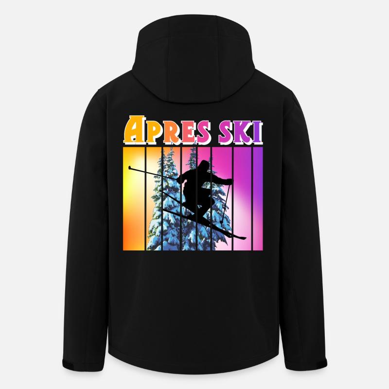 Apres ski - Men’s Recycled Softshell Jacket by Stanley/Stella - black