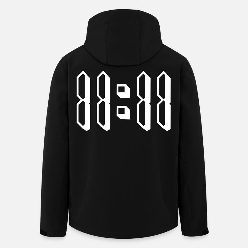 11:11 eleven o'clock eleven - Men’s Recycled Softshell Jacket by Stanley/Stella - black