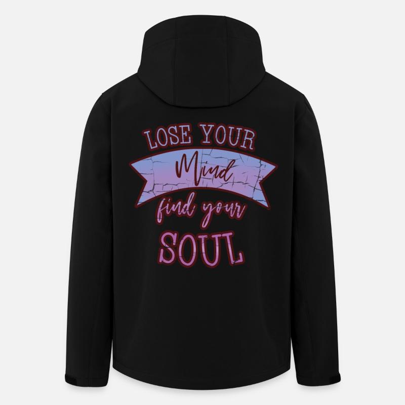 Meditation - Recycelte Männer Softshell-Jacke von Stanley/Stella - Schwarz