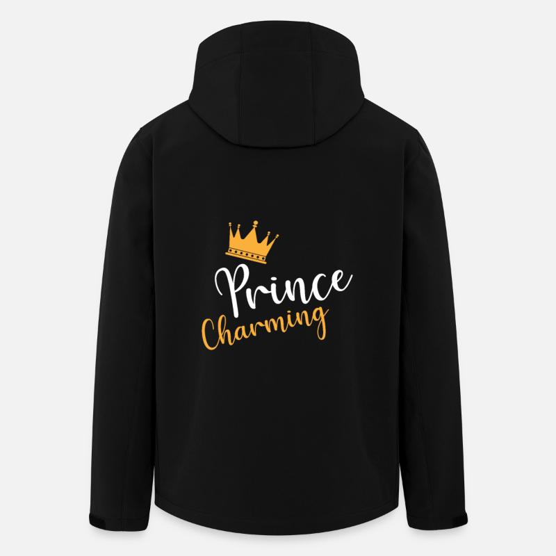 Märchenprinz - Recycelte Männer Softshell-Jacke von Stanley/Stella - Schwarz