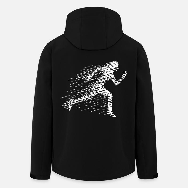 Sprinter - Veste softshell homme en polyester recyclé Stanley/Stella - noir