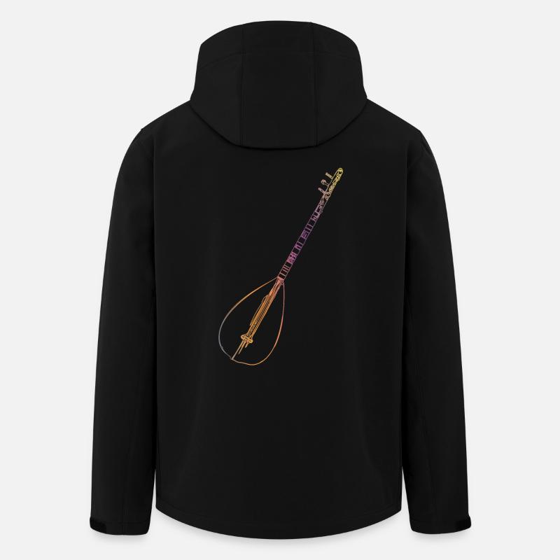 Türkische Musik - Recycelte Männer Softshell-Jacke von Stanley/Stella - Schwarz