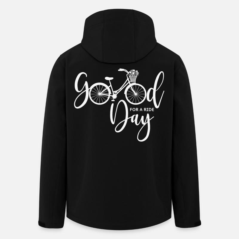 Bicyclette - Veste softshell homme en polyester recyclé Stanley/Stella - noir