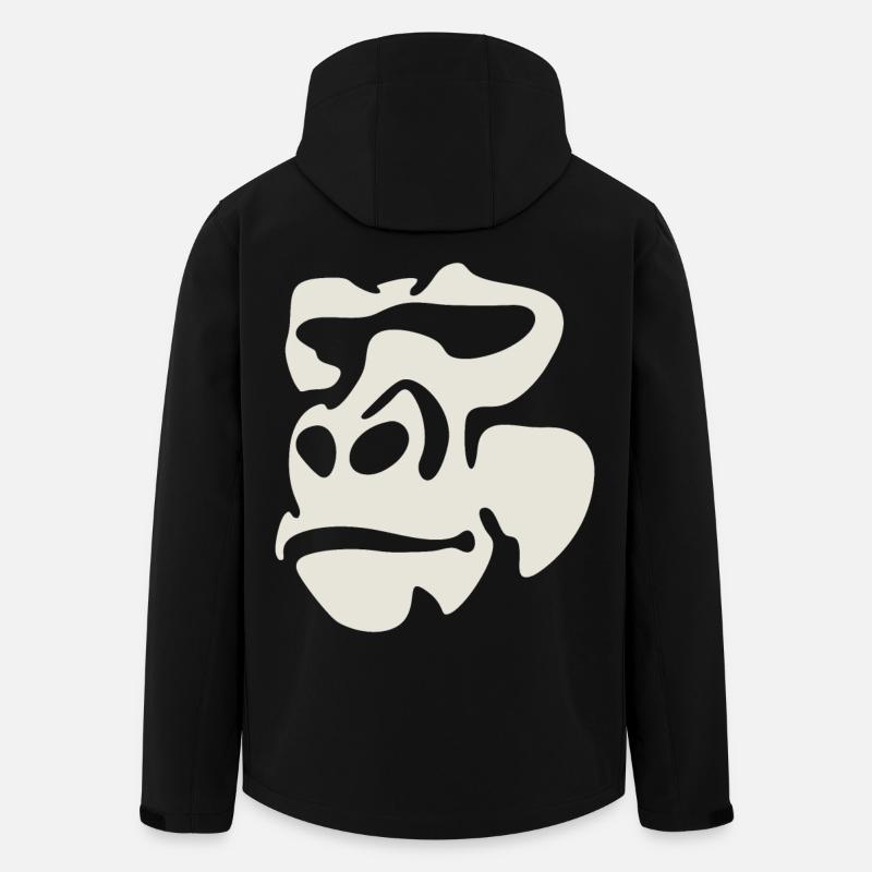 Gorilla - Men’s Recycled Softshell Jacket by Stanley/Stella - black