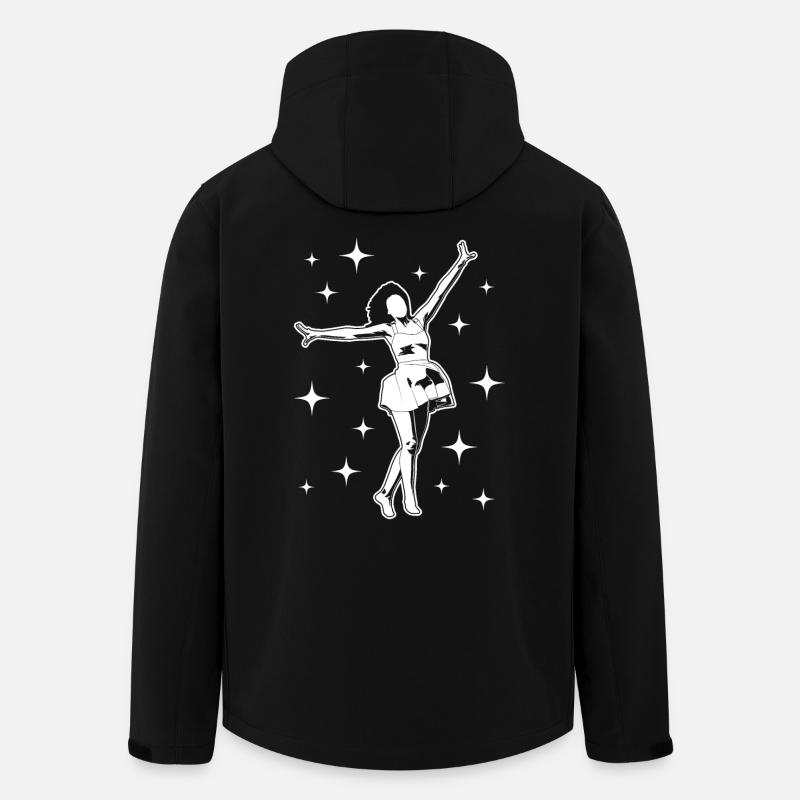 Dancer - Men’s Recycled Softshell Jacket by Stanley/Stella - black