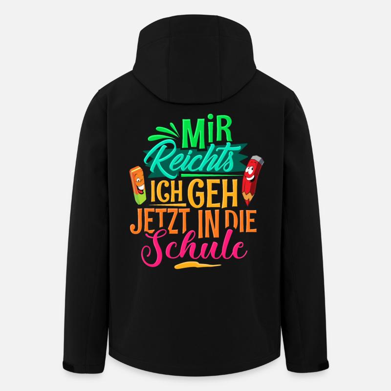 Einschulung - Recycelte Männer Softshell-Jacke Discoverer von Stanley/Stella - Schwarz