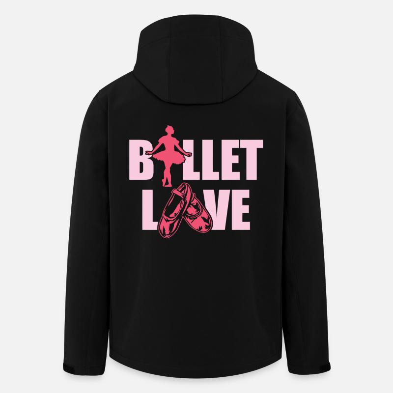 Ballett - Recycelte Männer Softshell-Jacke von Stanley/Stella - Schwarz