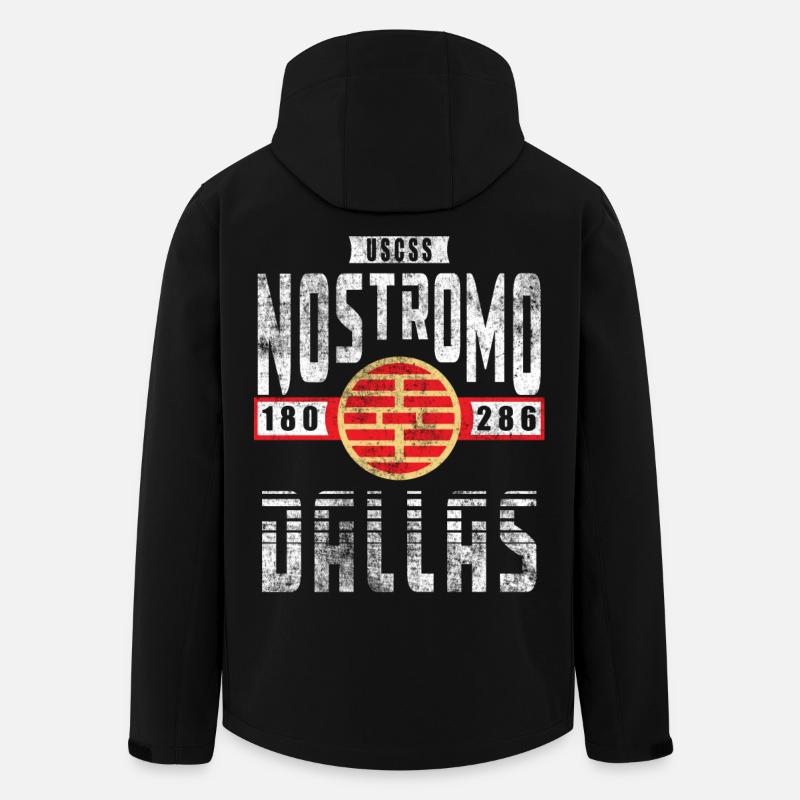 Alien Nostromo Crew-Rang Dallas - Recycelte Männer Softshell-Jacke von Stanley/Stella - Schwarz