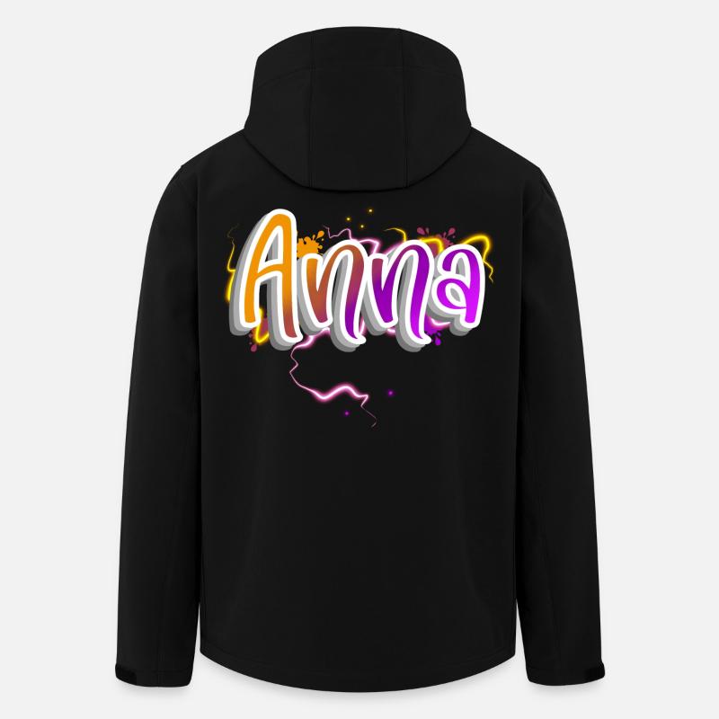 Anna - Men’s Recycled Softshell Jacket by Stanley/Stella - black