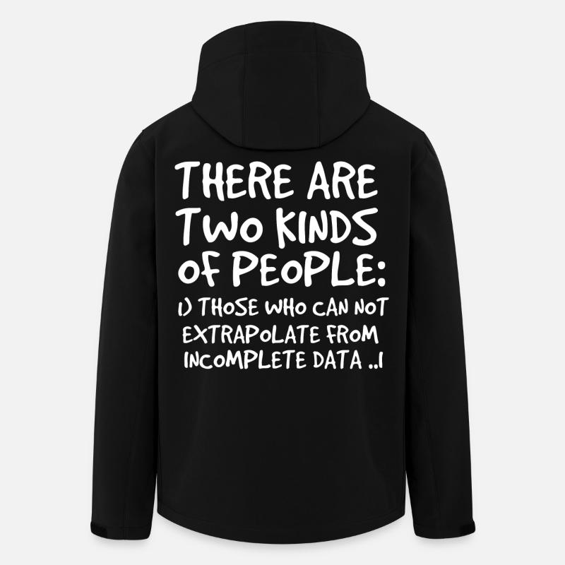 Unvollständige Daten Funny Science Nerd - Recycelte Männer Softshell-Jacke von Stanley/Stella - Schwarz