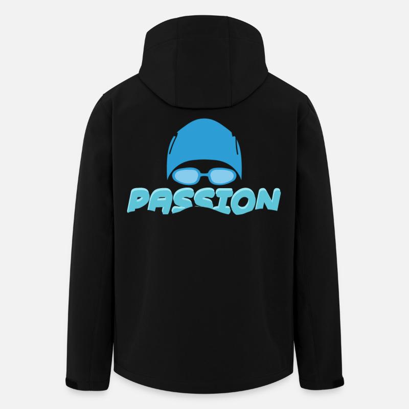 Nager - Veste softshell homme en polyester recyclé Stanley/Stella - noir