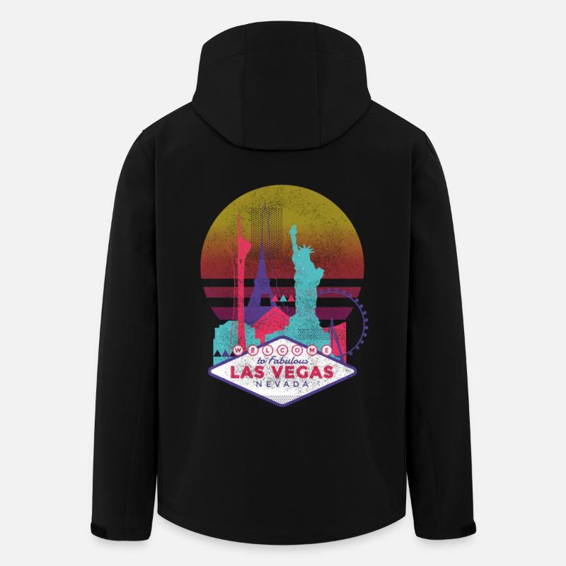 Las Vegas - Recycelte Männer Softshell-Jacke von Stanley/Stella - Schwarz