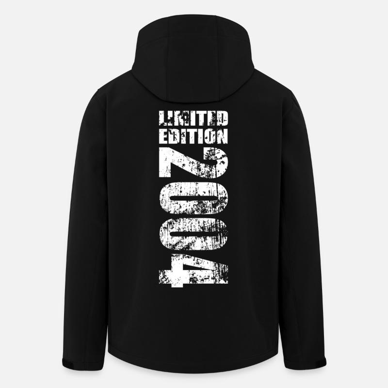 Limited Edition 2004 20. Geburtstag Geschenk - Recycelte Männer Softshell-Jacke von Stanley/Stella - Schwarz