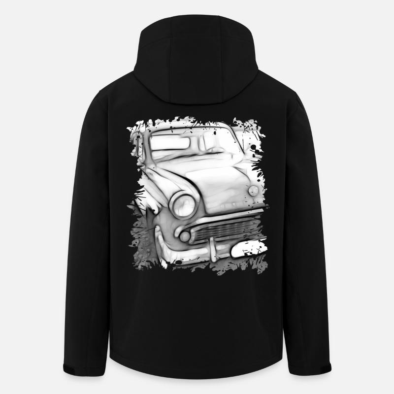 Moskvitch - Recycelte Männer Softshell-Jacke von Stanley/Stella - Schwarz