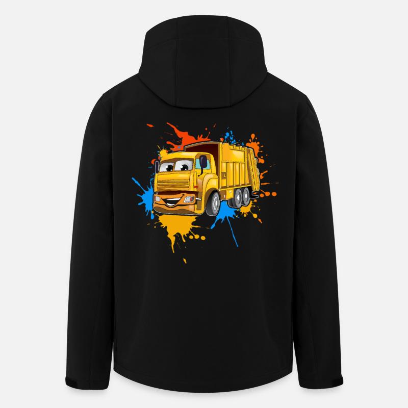 Garbage collection - Men’s Recycled Softshell Jacket by Stanley/Stella - black