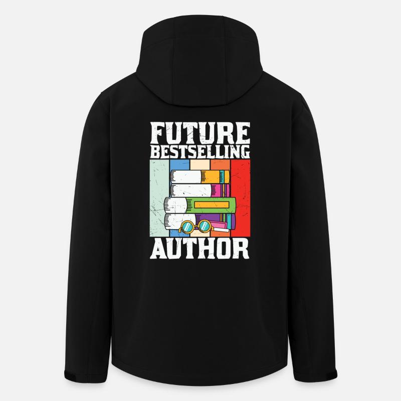 Futur auteur de best-sellers - Veste softshell homme en polyester recyclé Stanley/Stella - noir