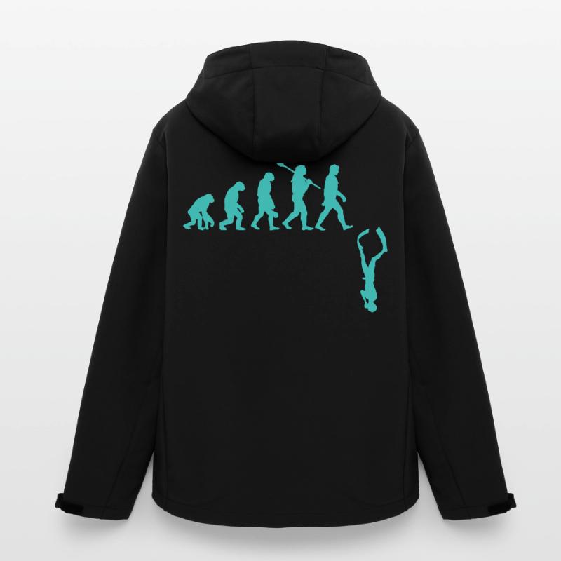Évolution de l’apnée Veste softshell homme en polyester recyclé Stanley/Stella