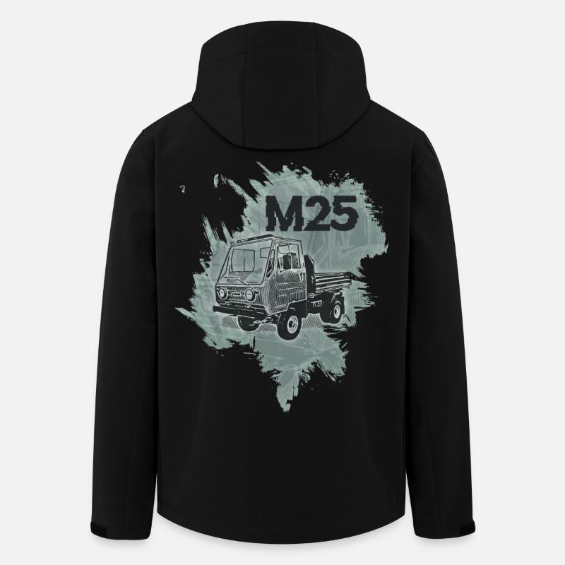 Multicar M25 - Men’s Recycled Softshell Jacket by Stanley/Stella - black