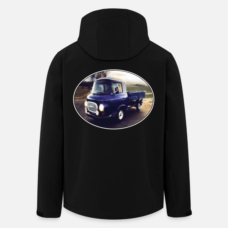 Barkas B1000 - Veste softshell homme en polyester recyclé Stanley/Stella - noir