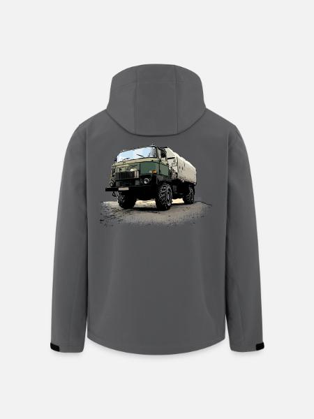 CGPI | L60 | RDA | CAMION - Veste softshell homme en polyester recyclé Stanley/Stella - noir