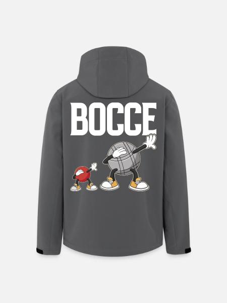 Dabbing Bocce Ball with Jack Bocci Dab Game Bocce - Men’s Recycled Softshell Jacket by Stanley/Stella - black