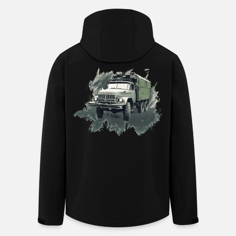 Zil 131 - Men’s Recycled Softshell Jacket by Stanley/Stella - black