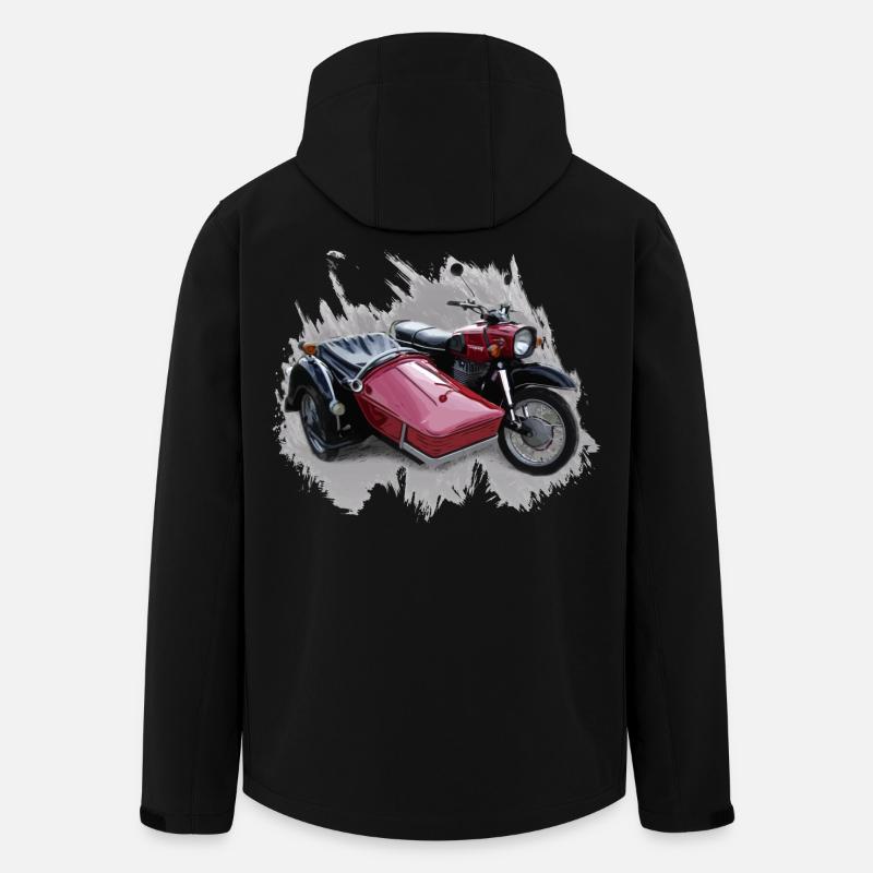 Simson Schwalbe Duo - Recycelte Männer Softshell-Jacke von Stanley/Stella - Schwarz