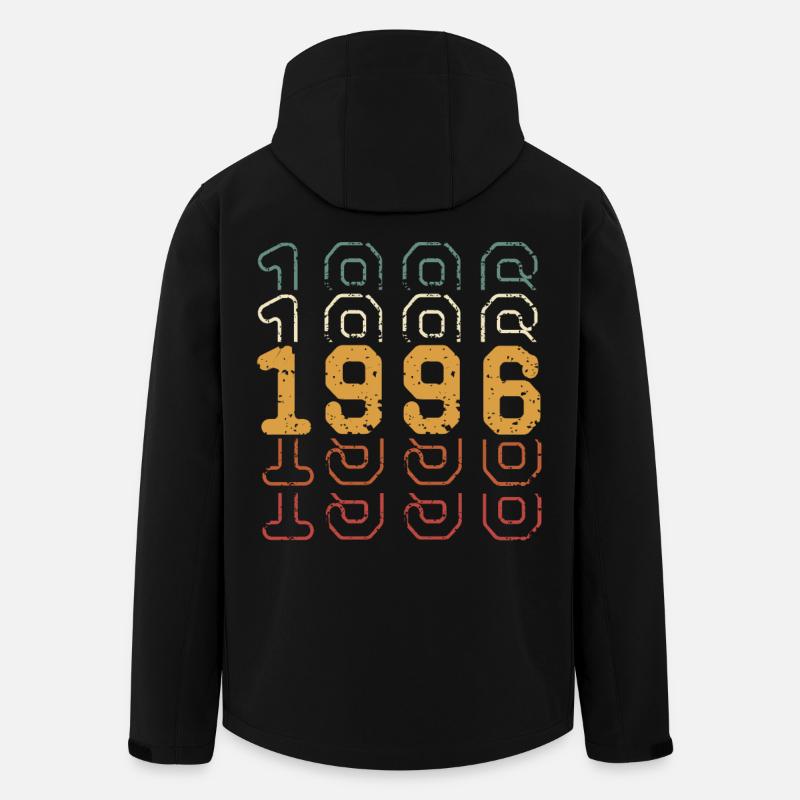 1996 - Recycelte Männer Softshell-Jacke von Stanley/Stella - Schwarz