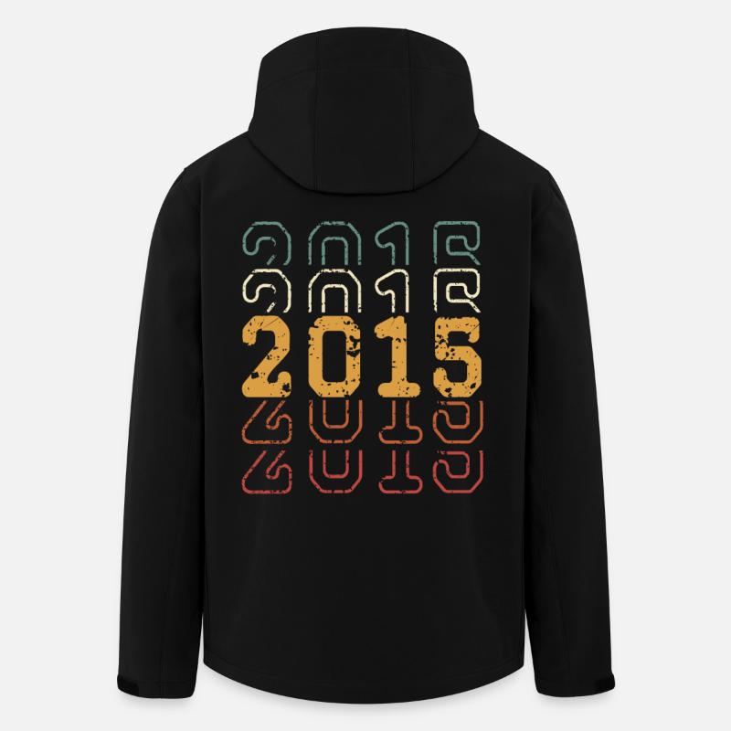 2015 - Recycelte Männer Softshell-Jacke von Stanley/Stella - Schwarz