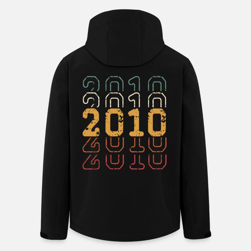 2010 - Recycelte Männer Softshell-Jacke von Stanley/Stella - Schwarz