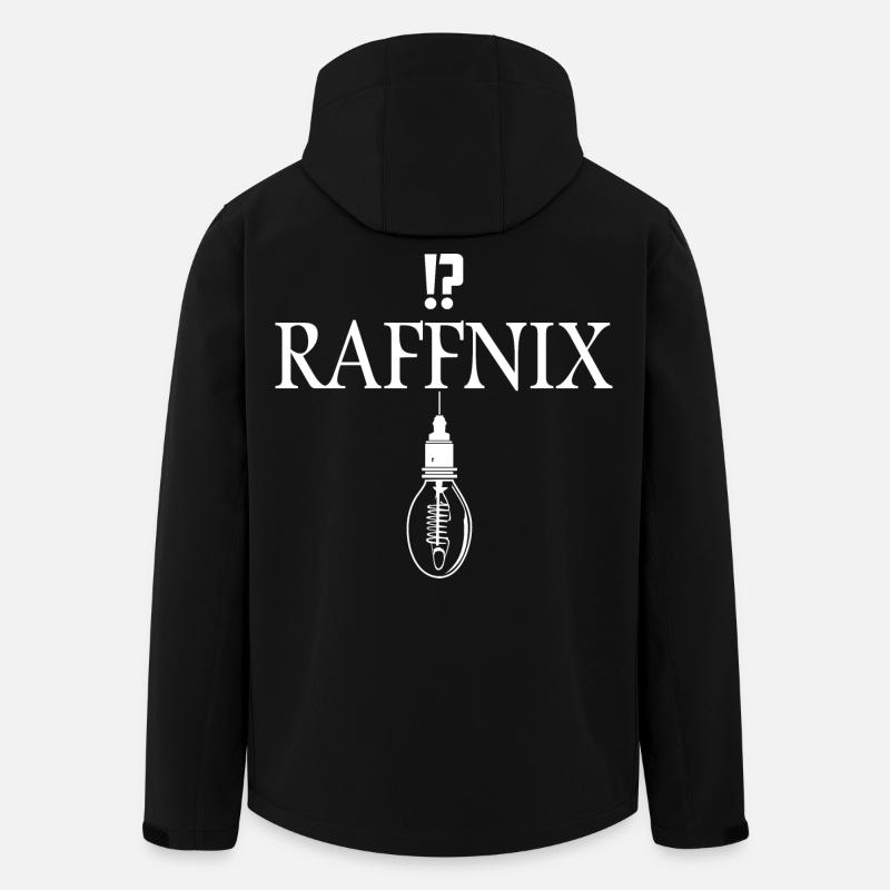 Raffnix Nerd - Men’s Recycled Softshell Jacket by Stanley/Stella - black
