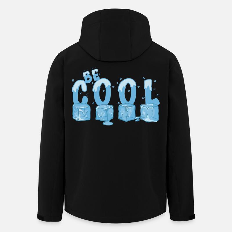 Be Cool - Men’s Recycled Softshell Jacket by Stanley/Stella - black
