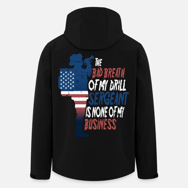 Drill Sergeant - Recycelte Männer Softshell-Jacke von Stanley/Stella - Schwarz