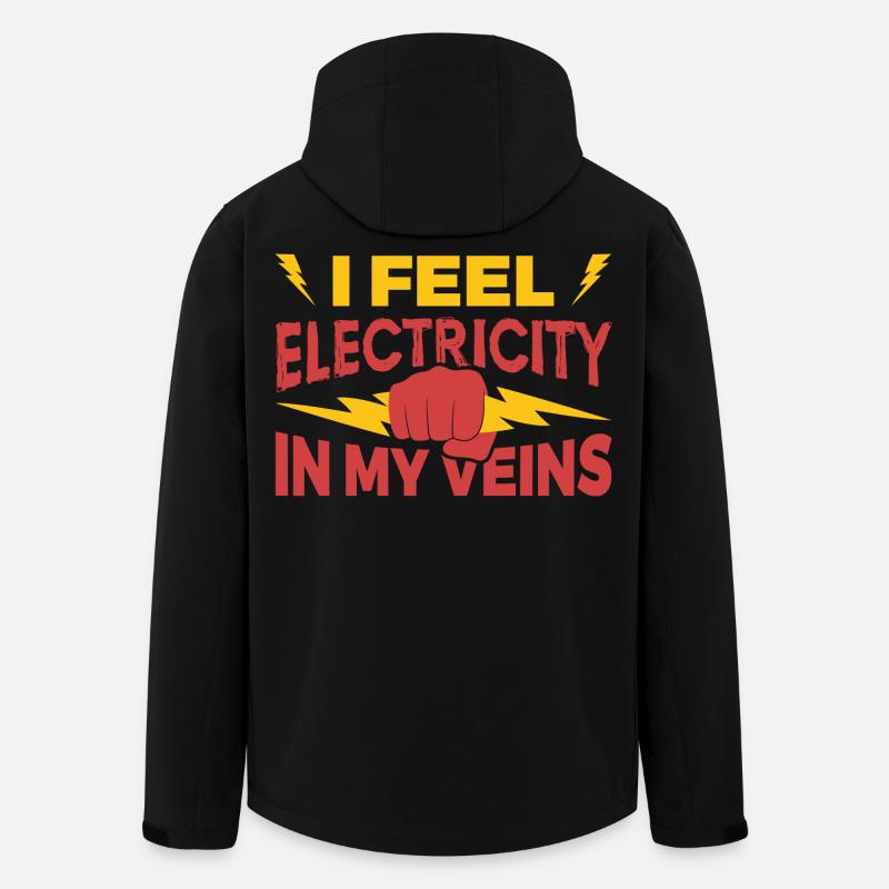 Electrical engineering - Men’s Recycled Softshell Jacket by Stanley/Stella - black