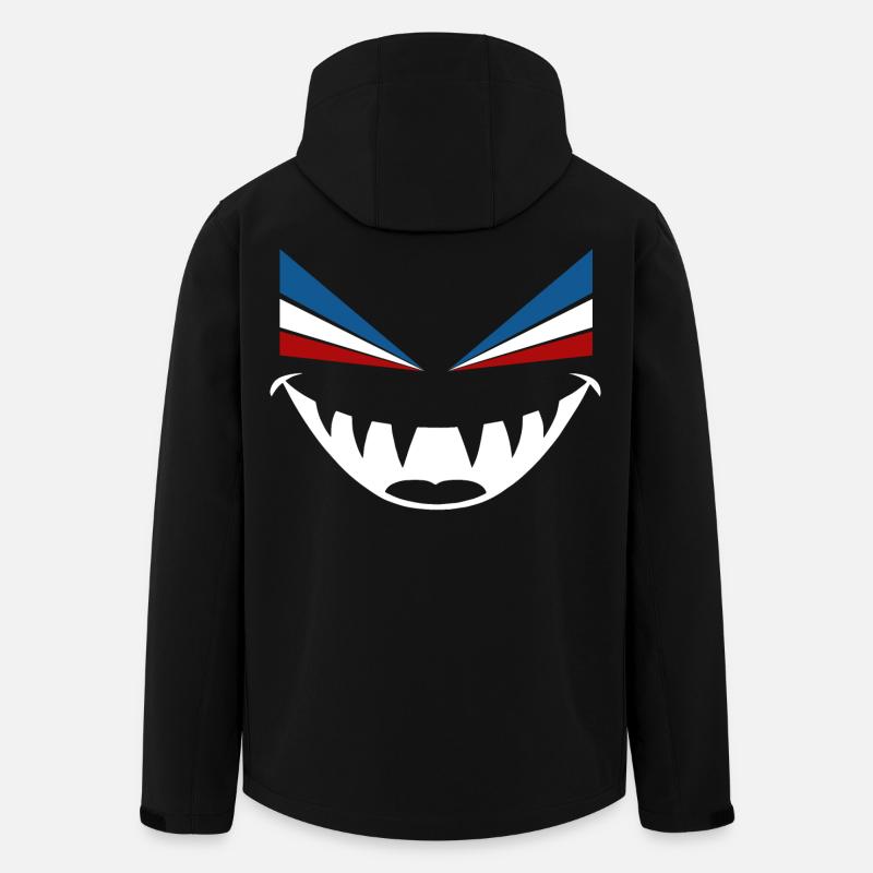Evil eye Rostock - Men’s Recycled Softshell Jacket by Stanley/Stella - black