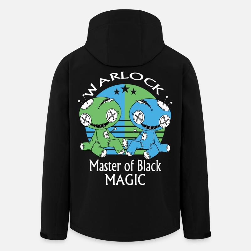 Warlock, Voodoo Doll - Men’s Recycled Softshell Jacket by Stanley/Stella - black