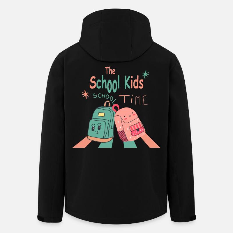 Schulanfang - Recycelte Männer Softshell-Jacke von Stanley/Stella - Schwarz