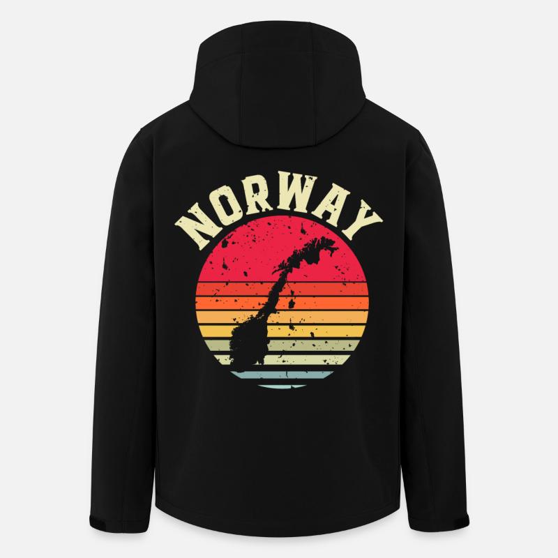Norway - Men’s Recycled Softshell Jacket by Stanley/Stella - black