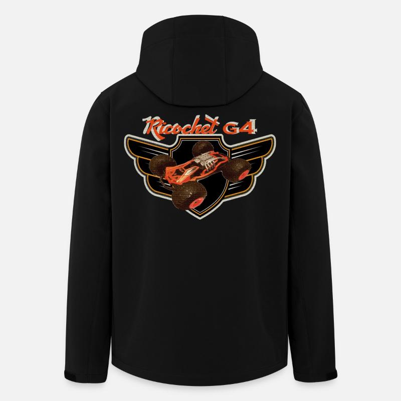 Ricochet xrc radiocommande classique des années - Veste softshell homme en polyester recyclé Stanley/Stella - noir