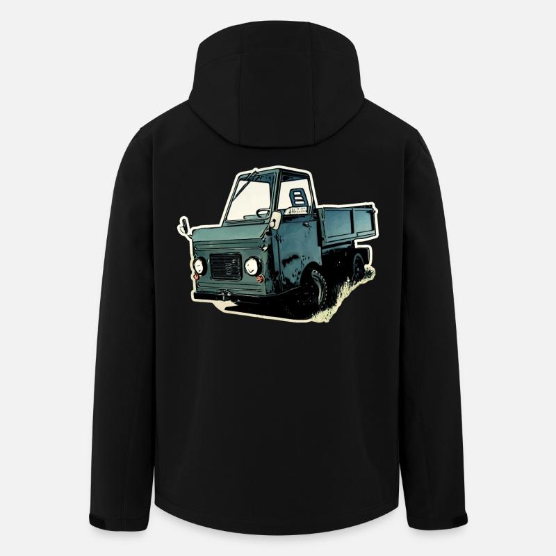 MultiCar M22 DDR - Men’s Recycled Softshell Jacket by Stanley/Stella - black