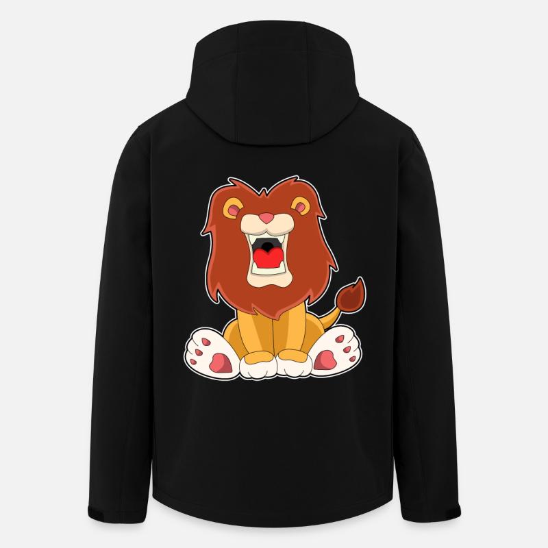 Roaring Lion - Men’s Recycled Softshell Jacket by Stanley/Stella - black