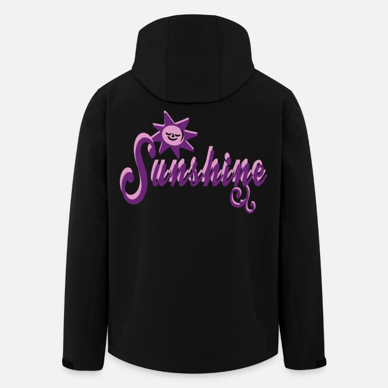 My sunshine - Men’s Recycled Softshell Jacket by Stanley/Stella - black
