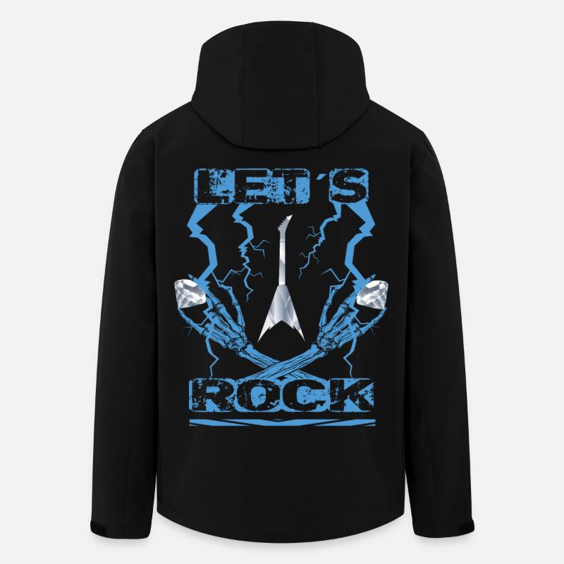 Rock Musicians - Men’s Recycled Softshell Jacket by Stanley/Stella - black