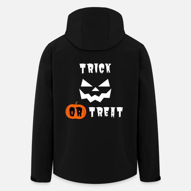 Halloween Trick oder Treat - Recycelte Männer Softshell-Jacke von Stanley/Stella - Schwarz