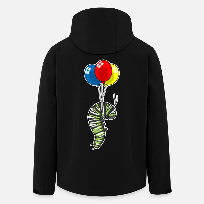 Caterpillar Balloon - Men’s Recycled Softshell Jacket by Stanley/Stella - black